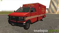 Ambulancia LSFD do GTA V para GTA San Andreas